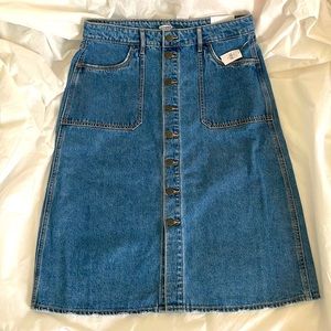 Old Navy Denim MIDI skirt